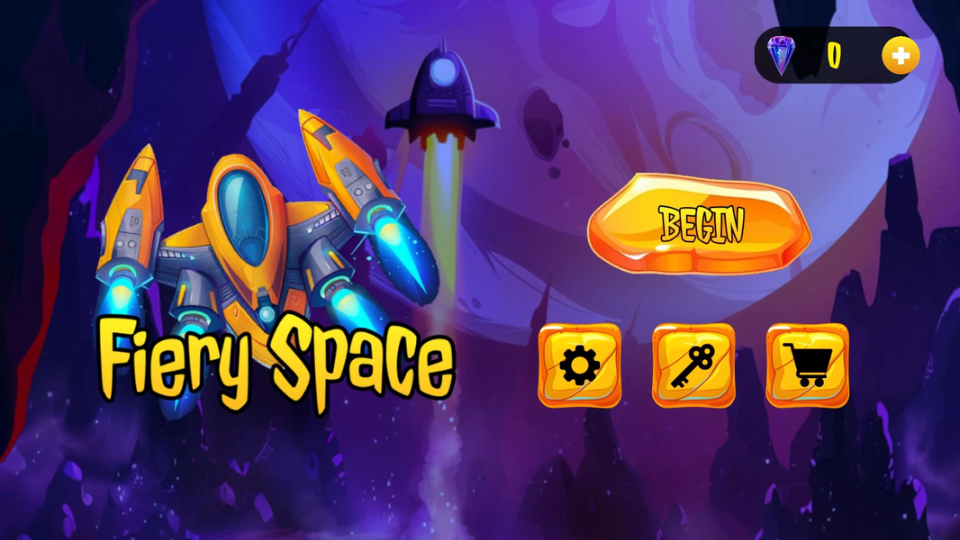 Fiery Space - عکس بازی موبایلی اندروید