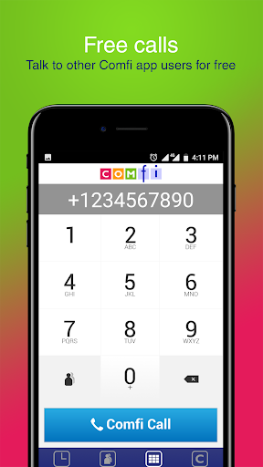 Comfi Low Rates International Calls - Image screenshot of android app