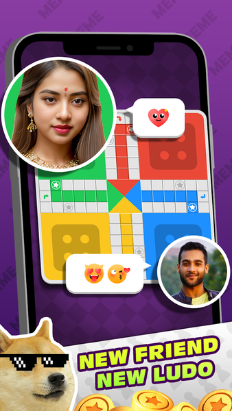 Ludo Call - Online Club Game - Gameplay image of android game