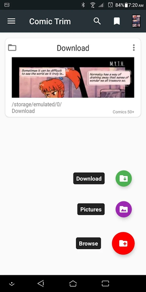 Comic Trim - Image screenshot of android app