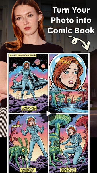AI Comic Generator - Comic Art - Image screenshot of android app