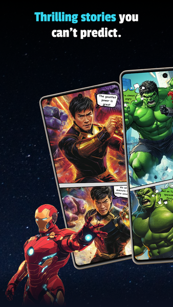 Comickey - AI Comic Creator - Image screenshot of android app