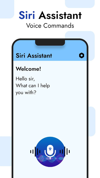 Siri Voice Assistant & Command - عکس برنامه موبایلی اندروید