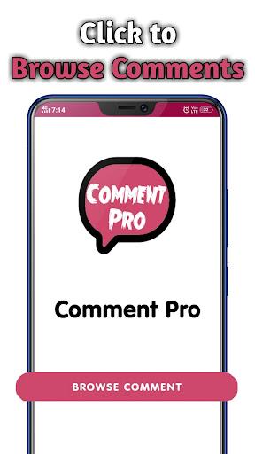 Comments for photos - Image screenshot of android app
