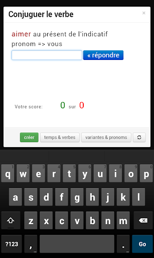 French Conjugation - Image screenshot of android app