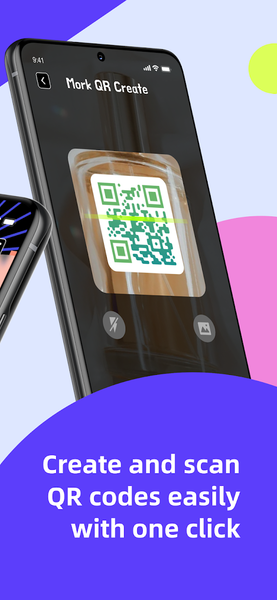 Mork QR Create(Scan&Reader) - Image screenshot of android app