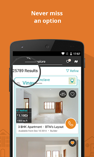 CommonFloor Property Search - Image screenshot of android app