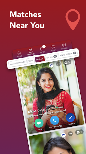 Sangam.com: Matrimony App - عکس برنامه موبایلی اندروید