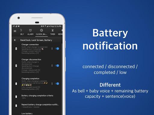 Speaking Alarm Clock - Hourly - عکس برنامه موبایلی اندروید