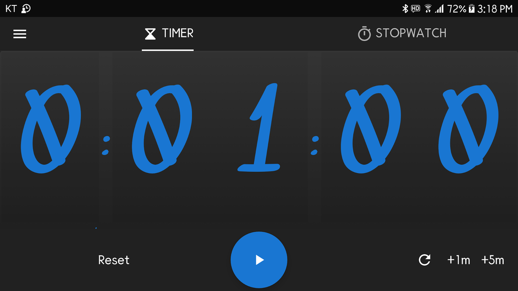Speaking Timer Voice Stopwatch - عکس برنامه موبایلی اندروید