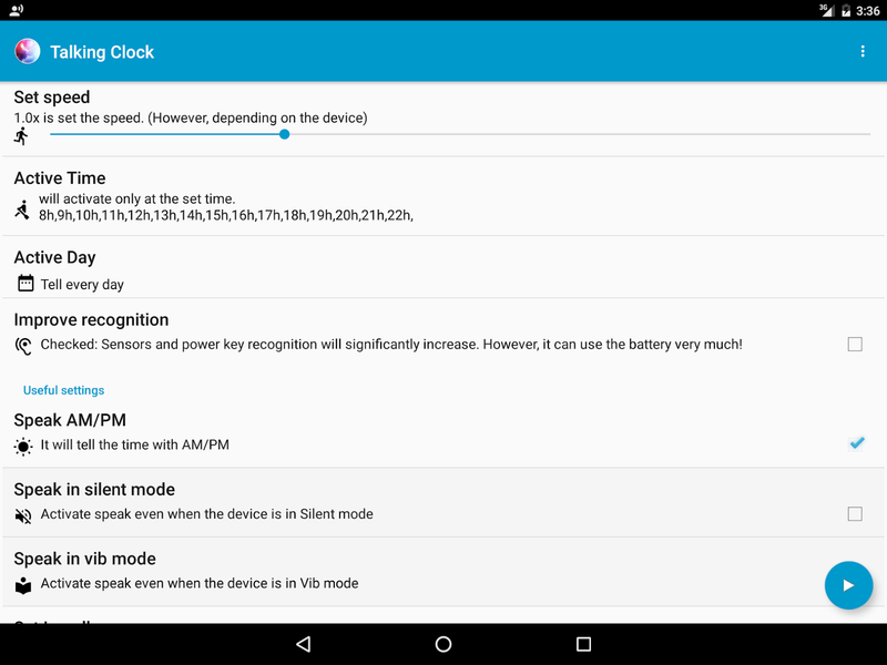 Speaking Clock - Sleep Alarm - عکس برنامه موبایلی اندروید