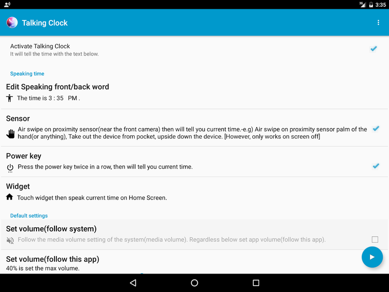Speaking Clock - Sleep Alarm - عکس برنامه موبایلی اندروید