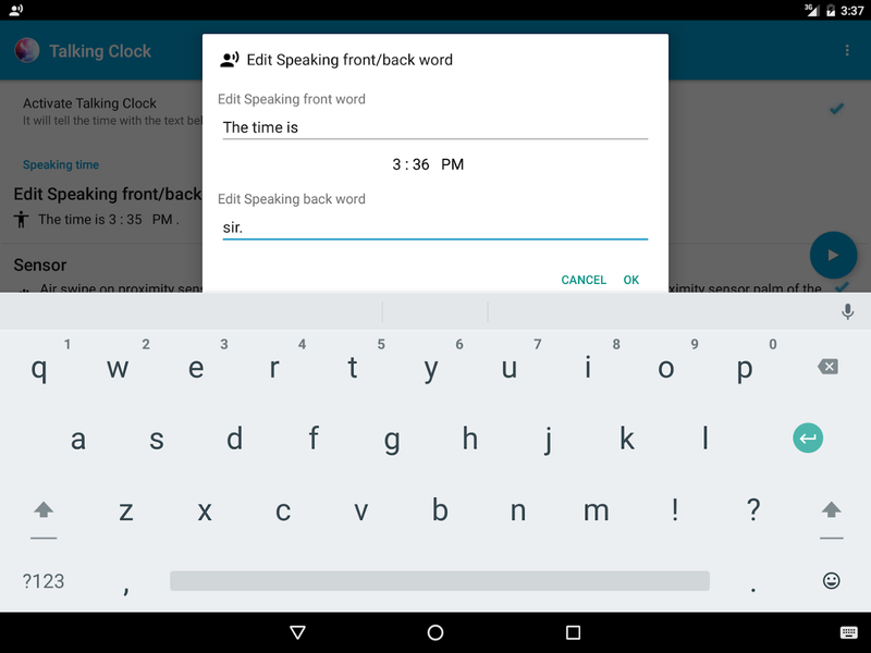 Speaking Clock - Sleep Alarm - عکس برنامه موبایلی اندروید