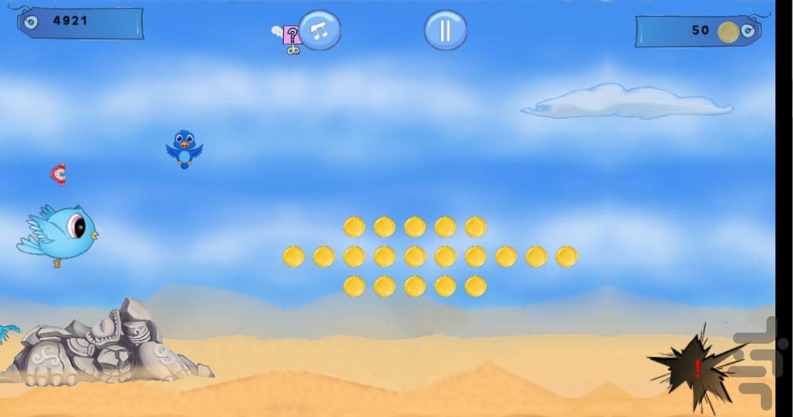 Flying Time - Gameplay image of android game