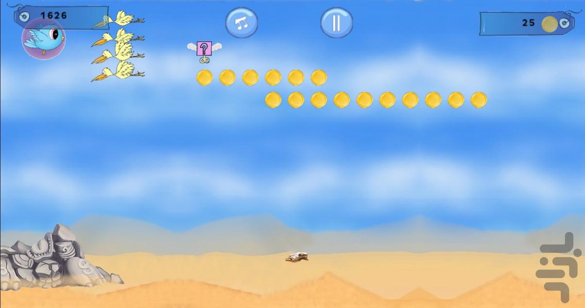 Flying Time - Gameplay image of android game