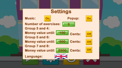 Calculating with money - Gameplay image of android game