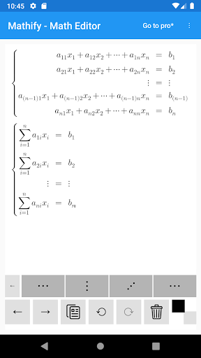 Mathify - AI Math Editor - Image screenshot of android app