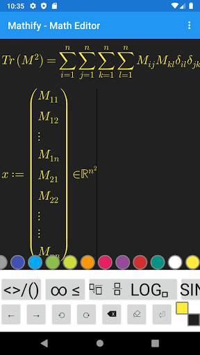 Mathify - AI Math Editor - عکس برنامه موبایلی اندروید