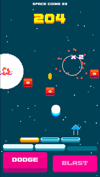 Dodge Blast - Gameplay image of android game