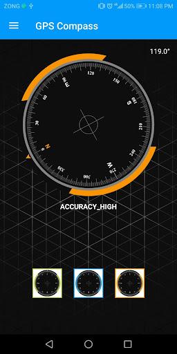 Gps Smart compass for Android - عکس برنامه موبایلی اندروید