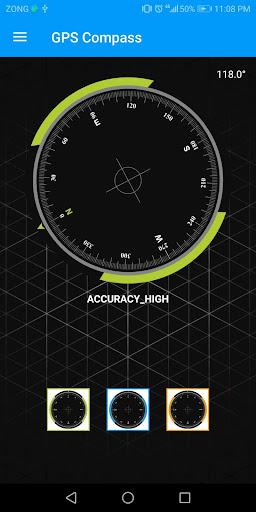Gps Smart compass for Android - عکس برنامه موبایلی اندروید
