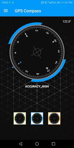 Gps Smart compass for Android - عکس برنامه موبایلی اندروید