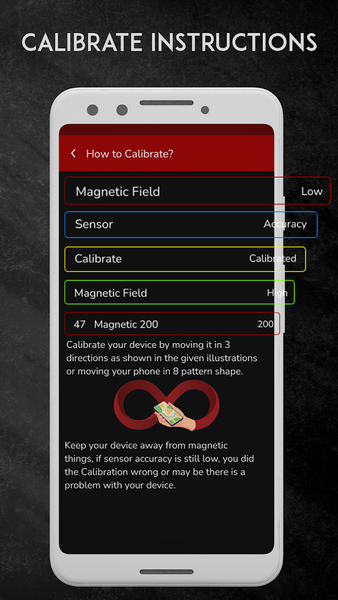 Digital Compass for Android - عکس برنامه موبایلی اندروید