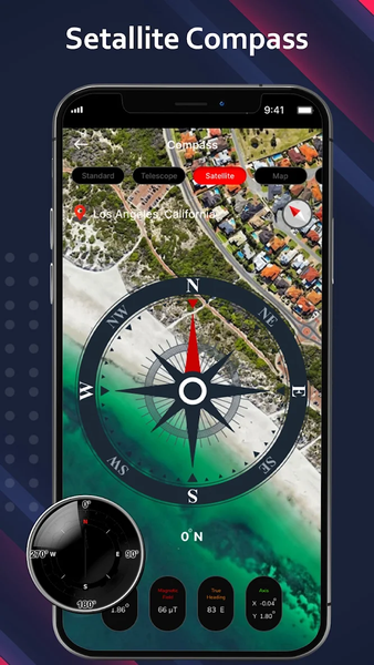 Digital Compass for Android - Image screenshot of android app