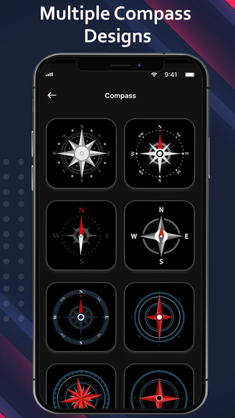 Digital Compass for Android - عکس برنامه موبایلی اندروید