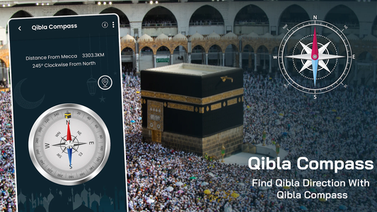 Compass - Direction Compass - Image screenshot of android app