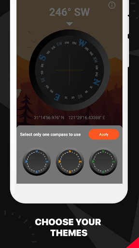 Compass - Directional Compass - Image screenshot of android app