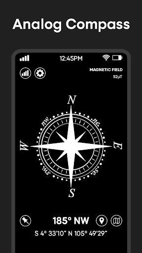 Digital Compass: Smart Compass - عکس برنامه موبایلی اندروید