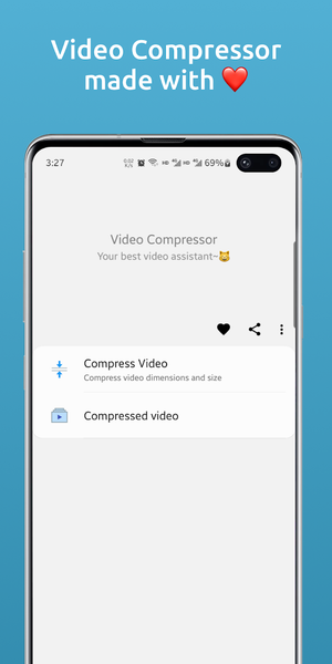 Video Compressor & Resizer - Image screenshot of android app