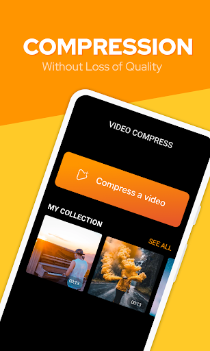 Compress Video: Video Cutter - Audio Extractor - عکس برنامه موبایلی اندروید