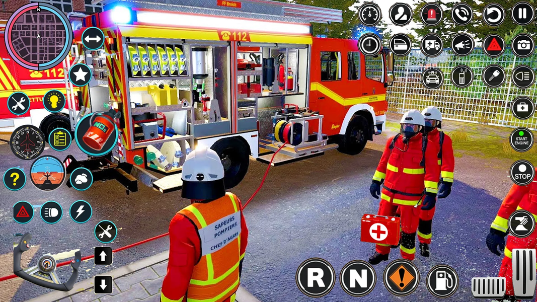 US Ambulance Simulator Games - عکس بازی موبایلی اندروید