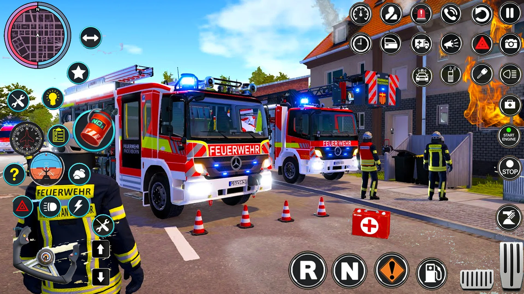 US Ambulance Simulator Games - عکس بازی موبایلی اندروید