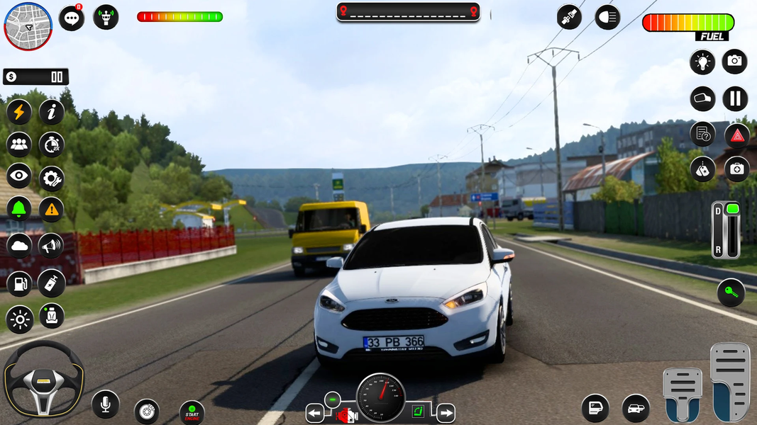 Car Games 3d Auto Driving game - Gameplay image of android game