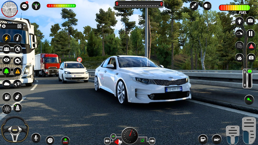 Car Games ۳d Auto Driving game - عکس بازی موبایلی اندروید