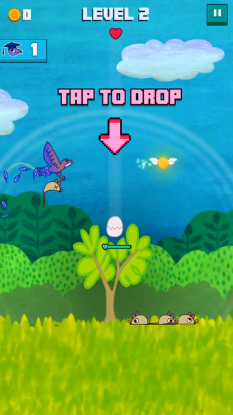 Mama Hawk - Gameplay image of android game