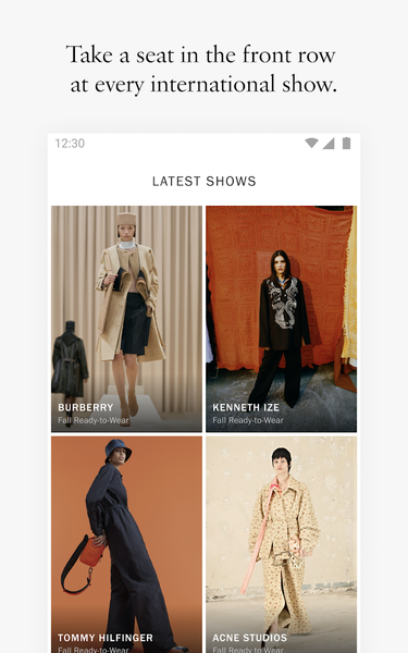 Vogue Runway Fashion Shows for Android Download Bazaar