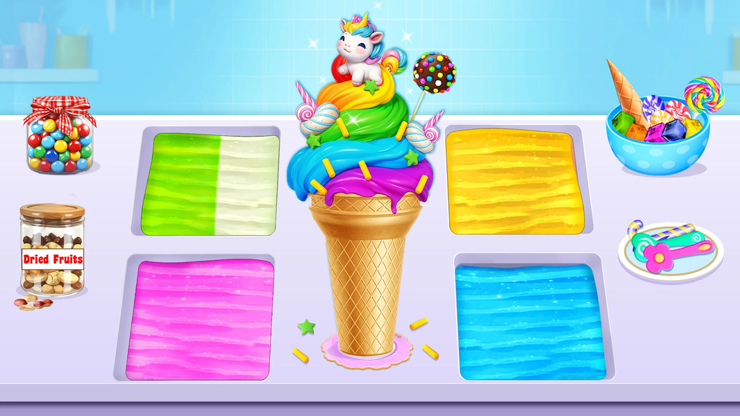 Sweet Ice Cream Maker Games - عکس بازی موبایلی اندروید