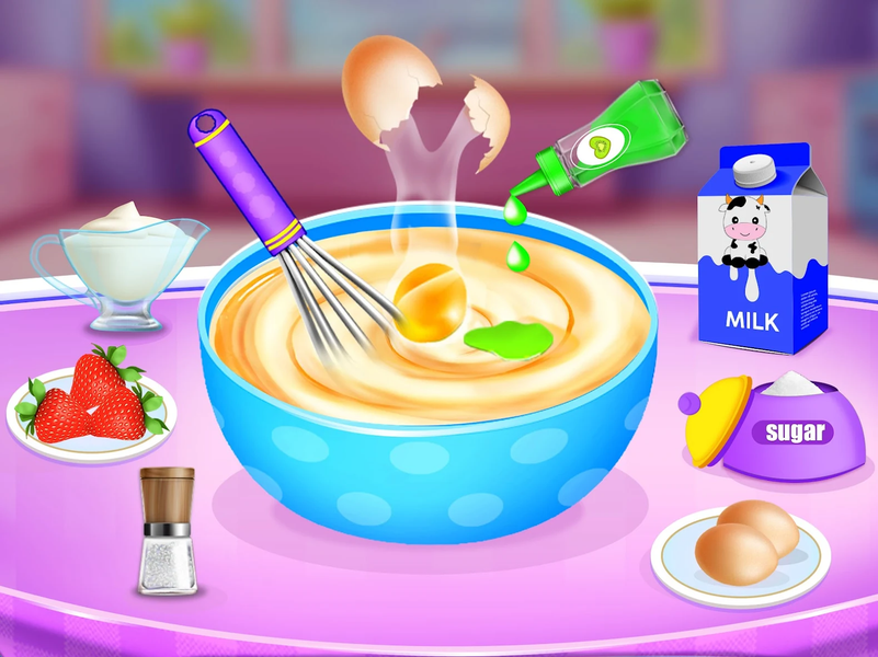 Sweet Ice Cream Maker Games - عکس بازی موبایلی اندروید
