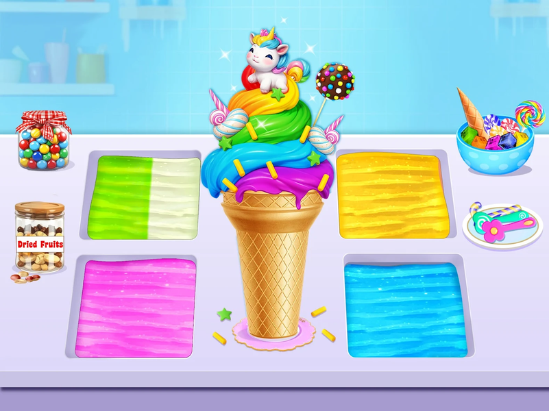 Sweet Ice Cream Maker Games - عکس بازی موبایلی اندروید