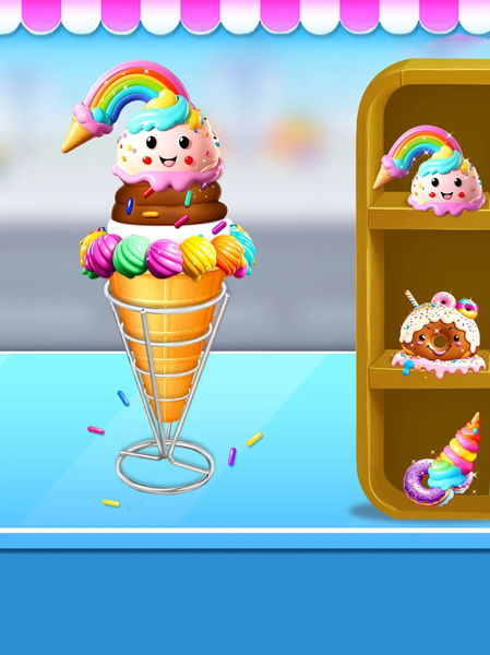 Sweet Ice Cream Maker Games - عکس بازی موبایلی اندروید