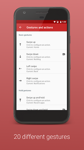 Gesture Control - Image screenshot of android app