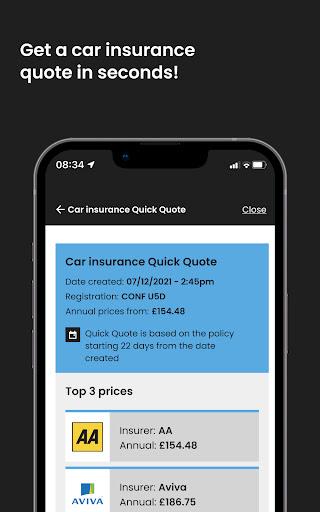 Confused.com Compare Quotes - عکس برنامه موبایلی اندروید