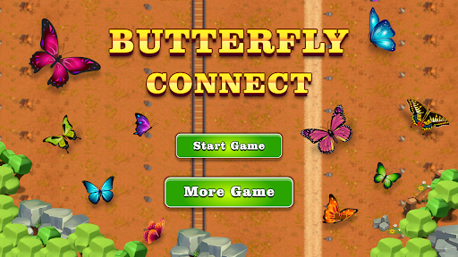 Butterfly connect game - عکس بازی موبایلی اندروید