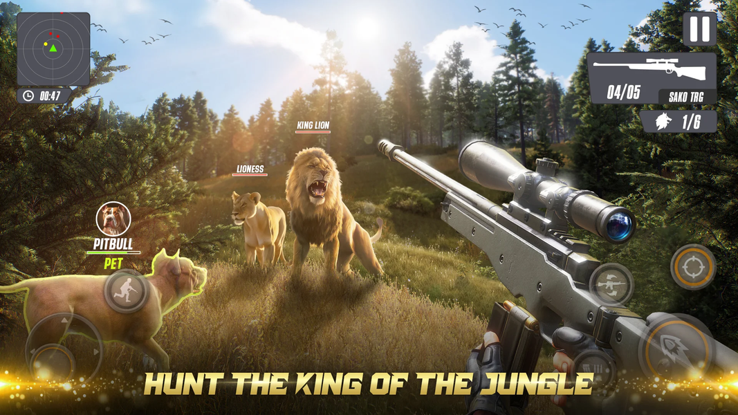 Deer Hunting : Big Buck Hunter - Gameplay image of android game