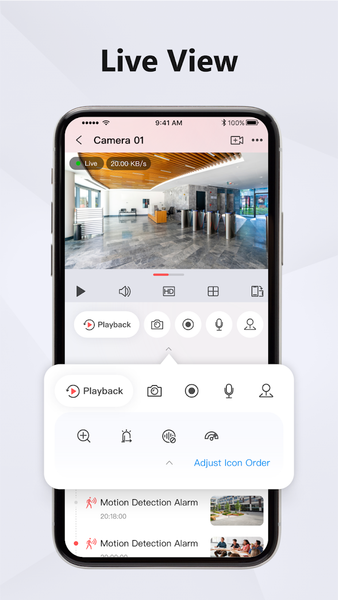 Hik-Connect - for End User - Image screenshot of android app
