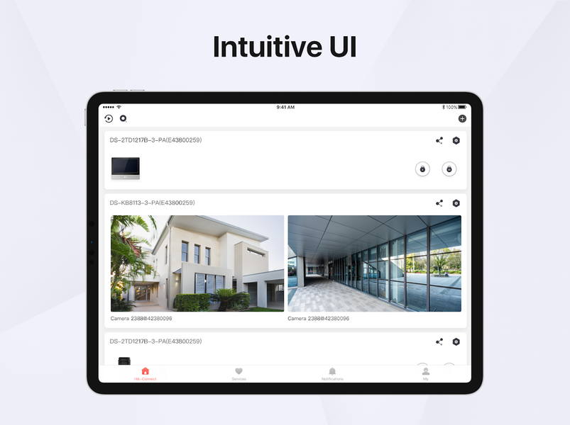 Hik-Connect - for End User - Image screenshot of android app